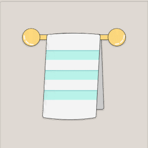 Rakhine Striped Towel